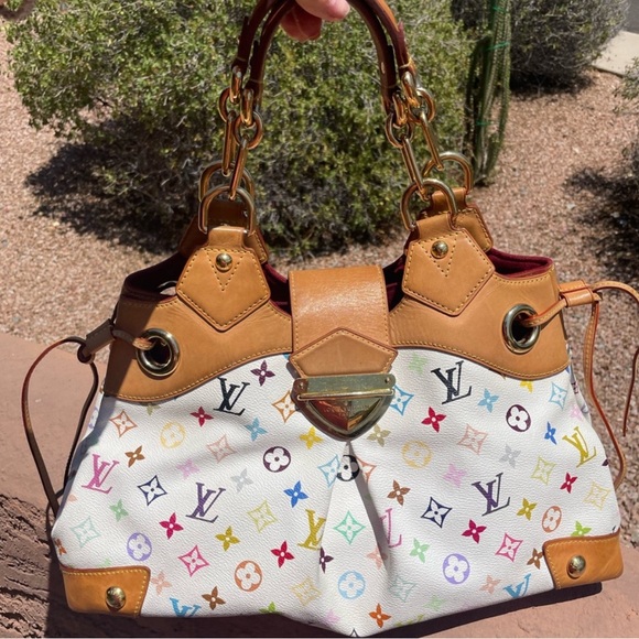 Authentic Louis Vuitton Ursula Multicolor shoulder bag - Picture 3 of 7